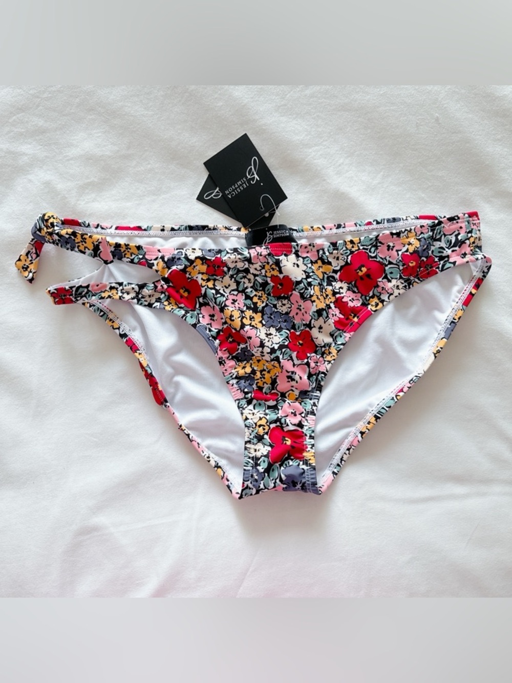 Jessica Simpson floral bikini bottoms New with tags! XL womens bathing suit swim